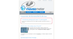 Desktop Screenshot of mousometer.de